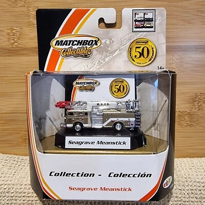 MATCHBOX COLECCIONABLES ~ 2002. SEAGRAVE MEANSTICK ~ 100% PERFECTO. Rescate (ORO) Foto 1 de 4
