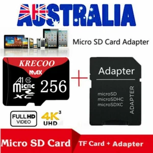 Mini Micro SD Card TF 128GB 256GB Ultra Class10 Phone Tablet Memory Phone Tablet - Picture 1 of 20