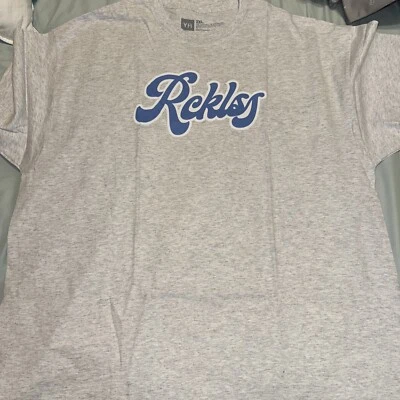 Young and Reckless Grey Blue Logo Mens T-Shirt Size 2XL - BNWT Streetwear Y&R - Image 1 of 3