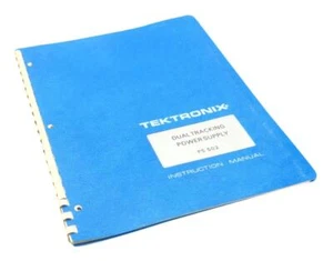Tektronix PS-502 Dual Tracking Power Supply Instruction Manual - Picture 1 of 3