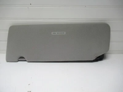 1993-1998 Jeep Grand Cherokee Driver & Passenger Sun Visor SET Gray with Mirror - Image 1 of 4