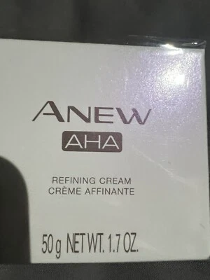 Avon Anew AHA Alpha Refining Cream 1.7 oz.  NEW SEALED Box Of 20 - Image 1 of 2