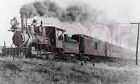 Colorado & Southern (C&S) Engine 21 with train near Como in 1882 - 8x10 Photo