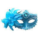 Dance Party Diamond Venetian Mask Feather Flower Wedding Carnival Lady Mask