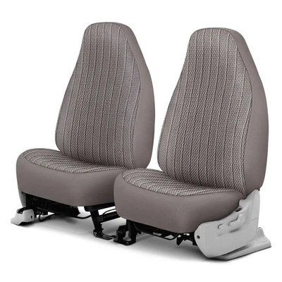 For Geo Metro 89-97 Dash Designs Scottsdale 1st Row Silver Custom Seat Covers Foto 1 de 2