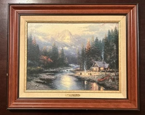 Thomas Kinkade “The End Of A Perfect Day 2” Limited Edition Lithograph C.O.A. - Picture 1 of 10