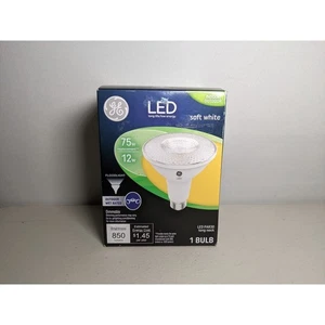 GE LED PAR30 Long Neck Floodlight Bulb Soft White 850 Lumens 12W Outdoor - Picture 1 of 4