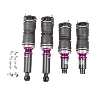 Kit de amortiguadores de bolsas de suspensión neumática mono Godspeed para Honda CR-V CRV 1997-2001 Foto 1 de 4