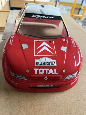 modélisme voiture rc vintage Xara Rallye Citroën MRC neuf 1994 avec moteur Neuf - Photo 1/4