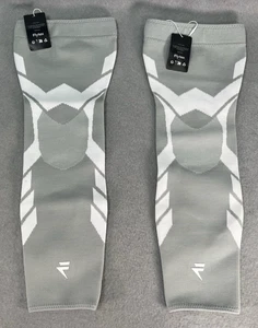 Mangas de compresión Flytex pierna completa V2 para rodillas y piernas 20" largo talla XL gris - Imagen 1 de 7
