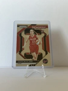 2024 Caitlin Clark Panini Prizm Monopoly WNBA #WNBA27 Indiana Fever RC - Picture 1 of 2