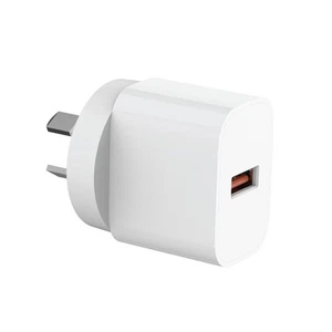 Cargador de pared láser USB A 18W QC3 carga rápida para iPhone Samsung iPad Android - Imagen 1 de 4
