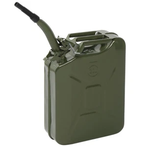 20L Portable American Fuel Oil Petrol Diesel Storage Can Army Green - Picture 1 of 24