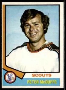 1974-75 O-Pee-Chee Peter McDuffe #173 - Picture 1 of 2