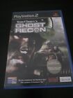 Tom Clancy's Ghost Recon - Playstation 2 Ps2 +16