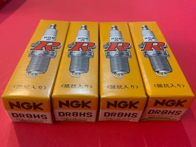 4 NGK Bujías DR8HS Stock # 5123 NUEVAS Foto 1 de 2
