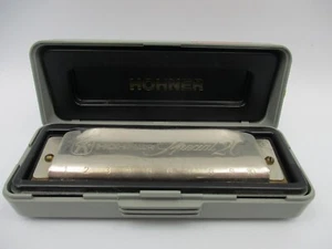 Vintage Hohner Harmonica Special 20 Marine Band with Hard Case 560/20 G - Picture 1 of 6