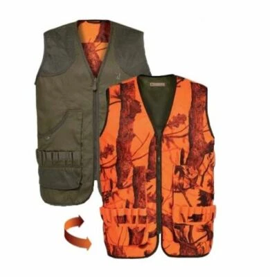 Percussion Wendeweste Savane Ghostcamo Treibjagd Drückjagd Schiessweste - Bild 1 von 4