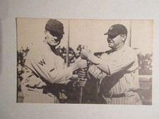 1978 ASCCA Nov 26 baseball card show postcard size ad Babe Ruth