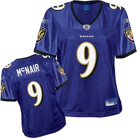 Reebok Womens NFL Baltimore Ravens Steve Air McNair Premier Sewn Jersey New 2XL Cover