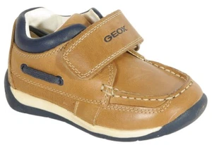 reducción GEOX Each C first steps wax. cuero caramelo/azul marino - Imagen 1 de 9