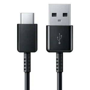 Black 3FT USB Type C Data SYNC Charging Cable Universal Cable Cord for Samsung - Picture 1 of 7