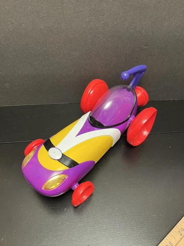 VTG 2003 VeggieTales LarryBoy Mobile Car Big Idea Blue Box Lights Sounds Works Cover