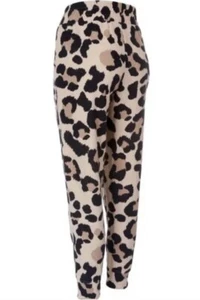 Jessica Simpson Cheetah Ryland Jogger Pants NWT Size L - Picture 1 of 4