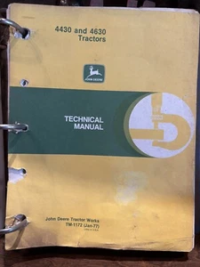 John Deere 4430 and 4630 Technical Manual TM-1172 - Picture 1 of 3