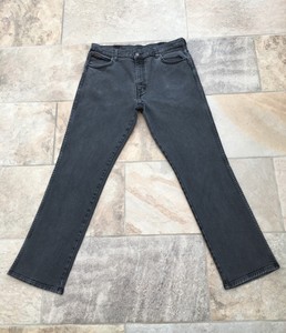 Wrangler Texas Stretch Grey Jeans for Men for sale | eBay