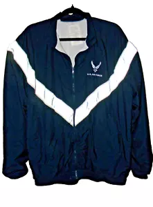 US Air Force PT Jacket Medium Long Military Issue IPFU Uniform Reflective - Picture 1 of 10