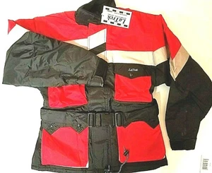 LaTrek Motorcycle Jacket SMALL Galaxy Jacket Reflective Fitted European Styling - Picture 1 of 8