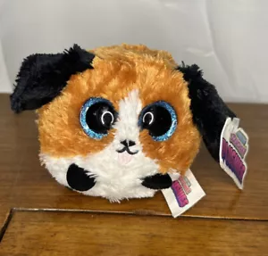 Nuevo 3,5" Paws Marrón Peluche Perro Increíble Peluche Sonrisa Estudios Nacidos 9/19 - Imagen 1 de 3