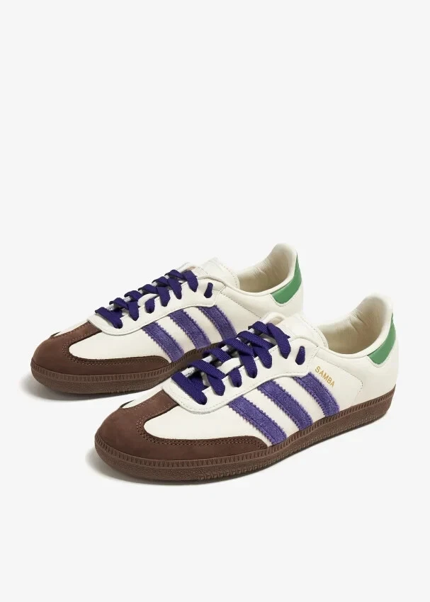 adidas Samba OG White Collegiate Purple for Sale | Authenticity