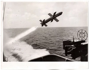 Israel Aircraft Industries.Gabriel sea to sea Missile.Armée.Mer.Photo 20x25,5cm. - Picture 1 of 2