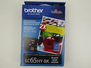 Brother LC65HY-BK High Yield Black Ink Cartridge Expired 04/2019 - Picture 1 of 4