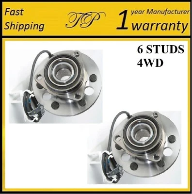 CONJUNTO DE ROLAMENTO DE CUBO DE RODA DIANTEIRA para 1995-1998 GMC YUKON 4WD (PAR) - Imagem 1 de 3