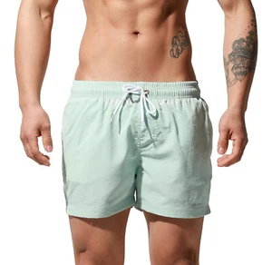 Men's Thin Quick-dry Board Shorts Loose swimwear All-day comfort Surfing Boxer - Picture 1 of 17