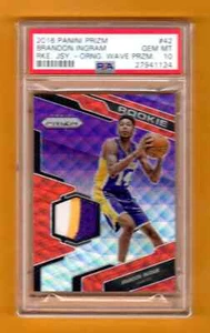 BRANDON INGRAM 2016-17 PRIZM ORANGE WAVE PATCH RC ROOKIE SP # / 25 PSA 10 POP 1 - Picture 1 of 2
