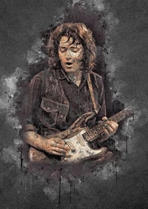 Rory Gallagher Poster or Canvas 3 sizes (Posters are UNFRAMED) - Imagen 1 de 9