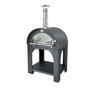 FORNO A LEGNA CLEMENTI PULCINELLA 80X60 4 PIZZE CON BASE - Photo 1/4