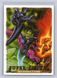 2024 Marvel Masterpieces '92 Platinum #84 Super Skrull -Canvas - Picture 1 of 2