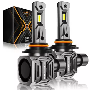 AUXBEAM 9005 HB3 LED Headlight High Beam Bulbs Super Bright White 6500K 24000LM - Picture 1 of 12