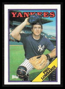 Phil Lombardi 1988 Topps #283  New York Yankees