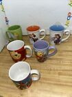 6pc Vintage The Disney Store Coffee Tea Mug Cup Lot