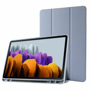 For Samsung Galaxy S7 Plus Tablet Book Magnetic Flip Case Cover Skin Smart Stand - Picture 1 of 20