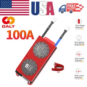 Daly BMS Lifepo4 16S 48V 100A Battery Board Common Port with Balance USA AUK - Picture 1 of 13