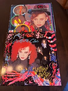 Boy George & Culture Club Waking Up with the House on Fire Colour by Numbers LP - Picture 1 of 7
