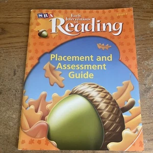 SRA Early Interventions in Reading Additional Placement and Assessment Guide - Picture 1 of 5