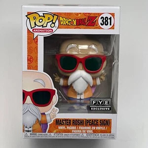Funko Pop MASTER ROSHI SIGNO DE LA PAZ FYE Exclusivo Dragon Ball Z 381 Nuevo ALTO GRADO - Imagen 1 de 7